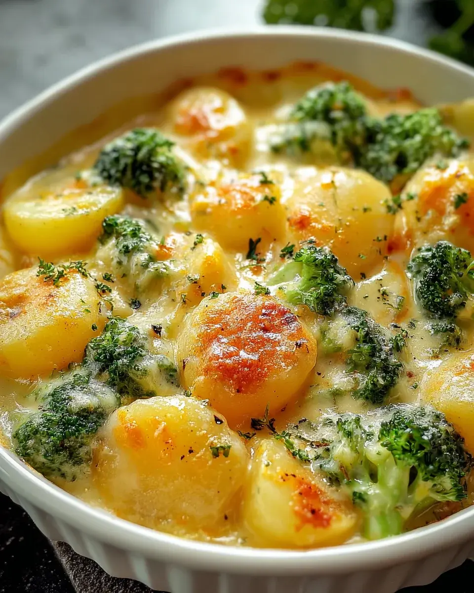 cremige Brokkoli Kartoffeln