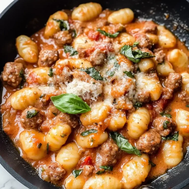 Pan cremige Gnocchi mit Wurst – Schnelles Wohlfühlessen