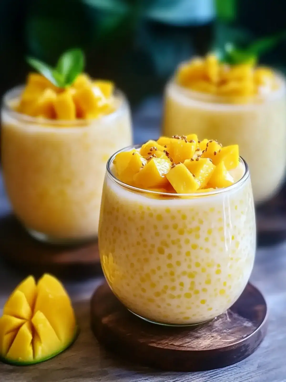 cremige Mango Sago