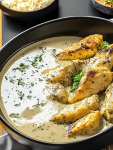 Cremige Honig-Senf Hähnchenbrust für die gesunde Küche