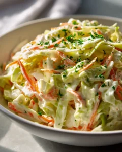 Cremiger Coleslaw mit Joghurt-Dressing