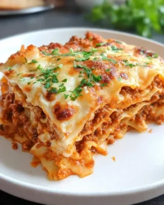 Die beste Lasagne Bolognese