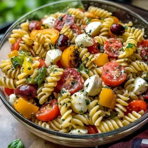 Einfacher Italienischer Nudelsalat