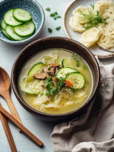 Einfachste und leckerste Glasnudelsuppe