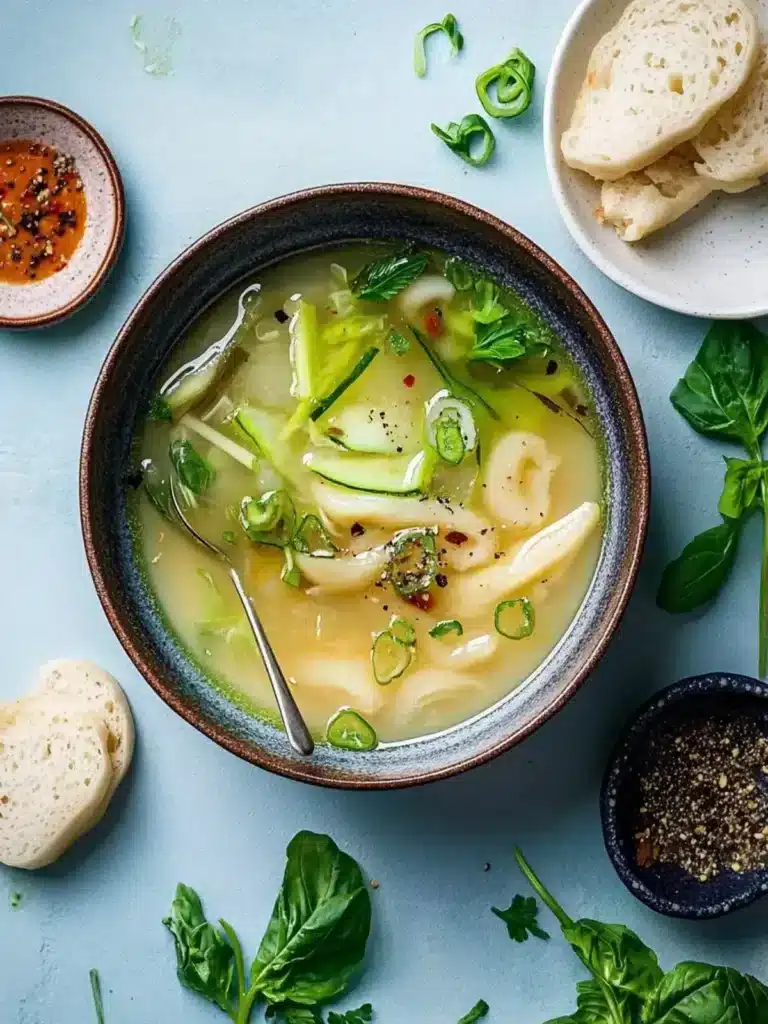einfachste leckerste Glasnudelsuppe