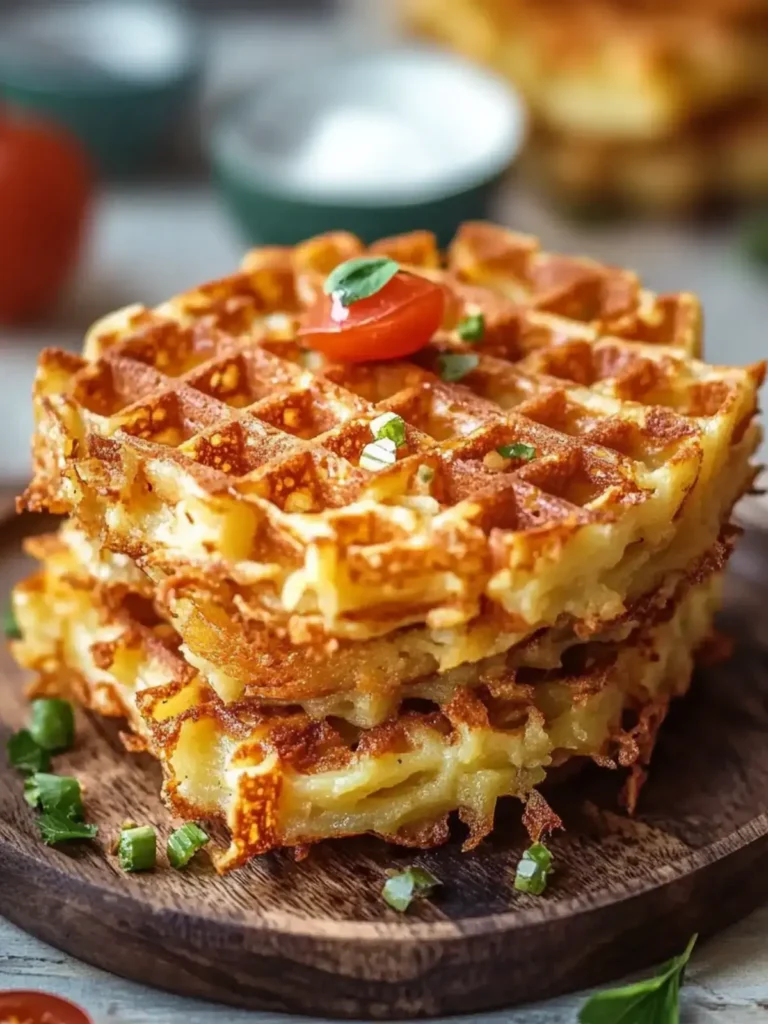 gesunde Hashbrown Chaffles