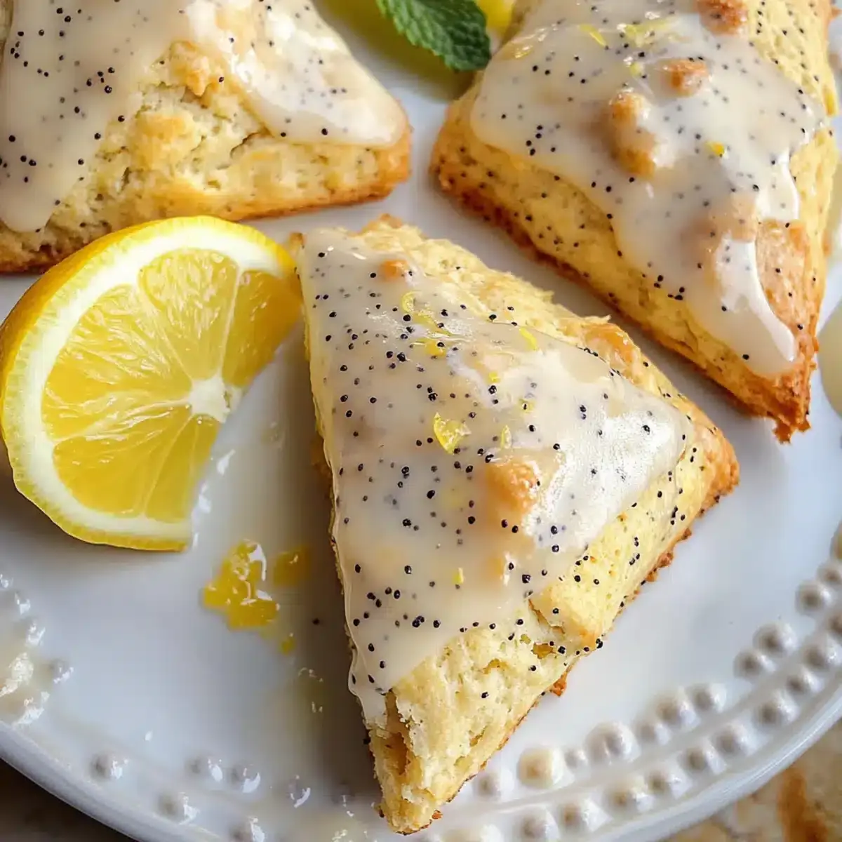 glutenfreie Zitronenscones