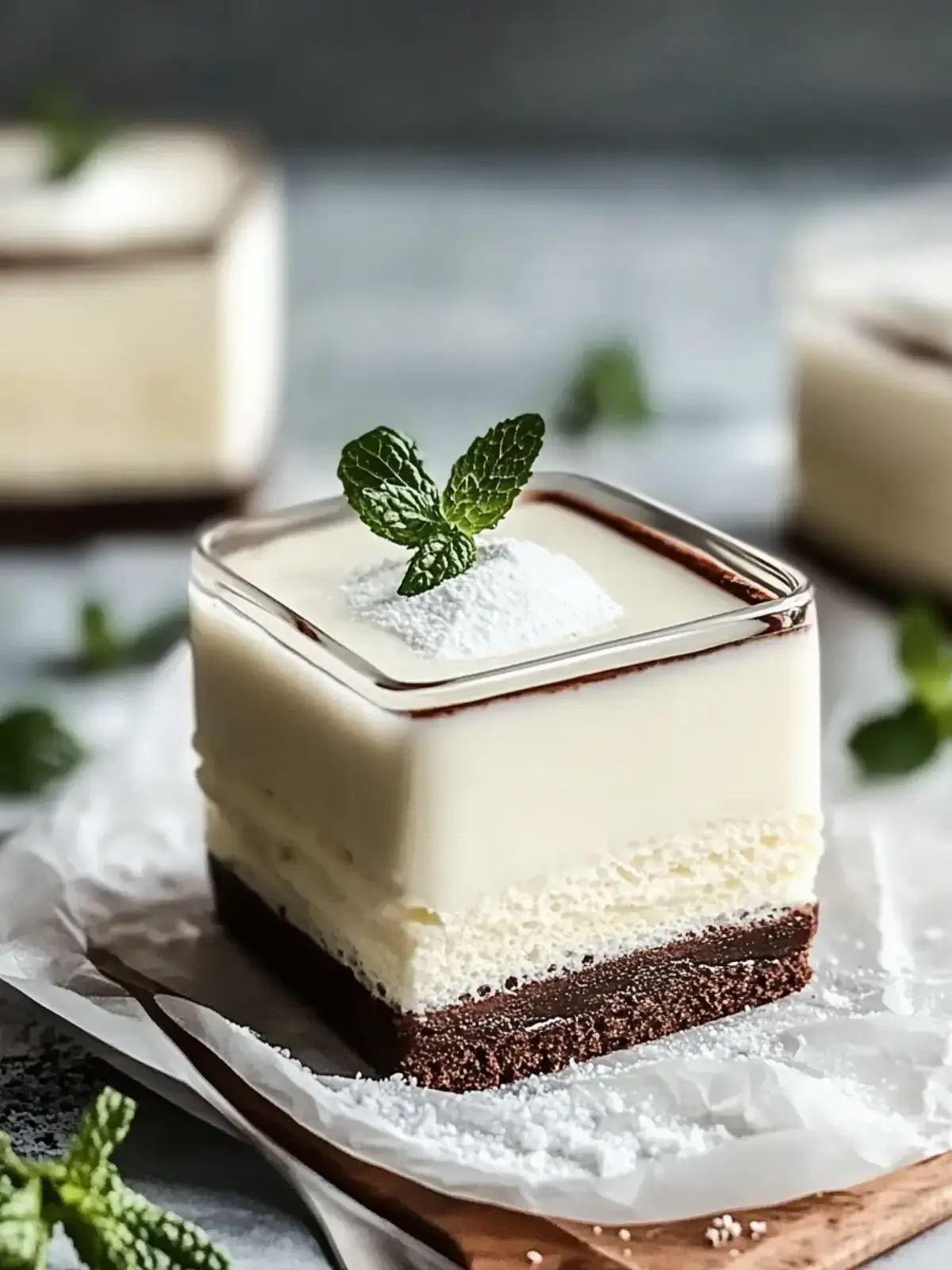 hausgemachte Milchschnitten