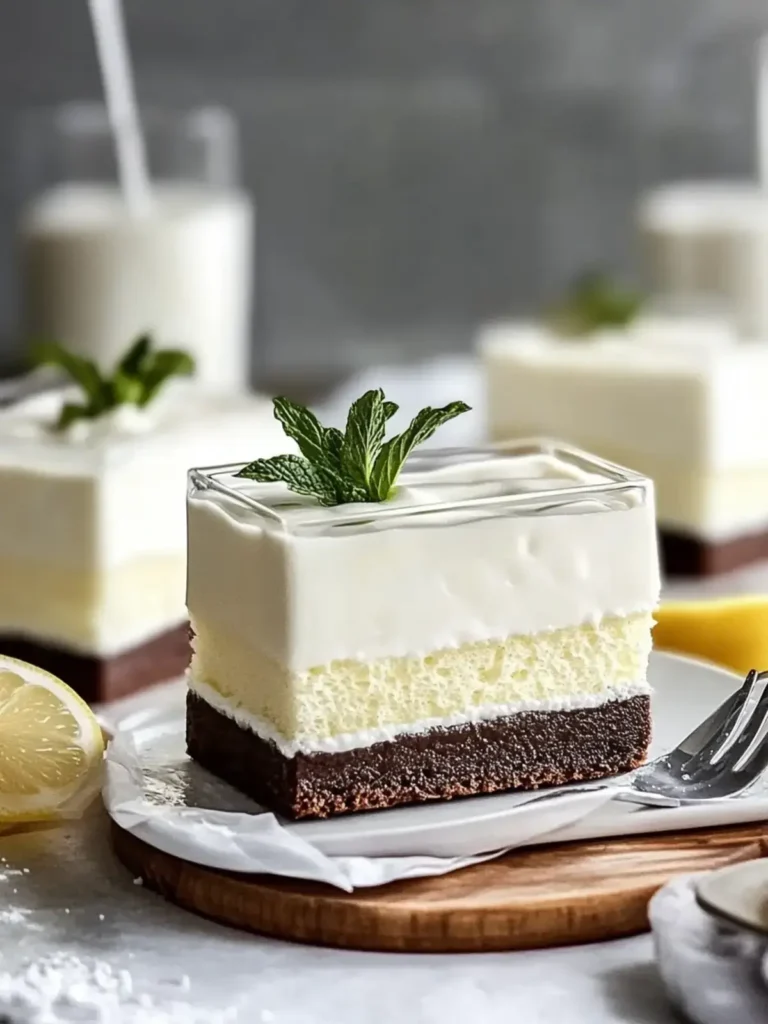 hausgemachte Milchschnitten