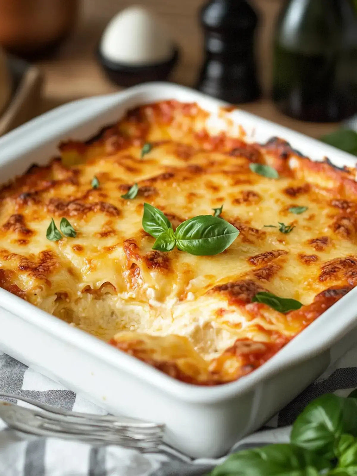 klassische Lasagne