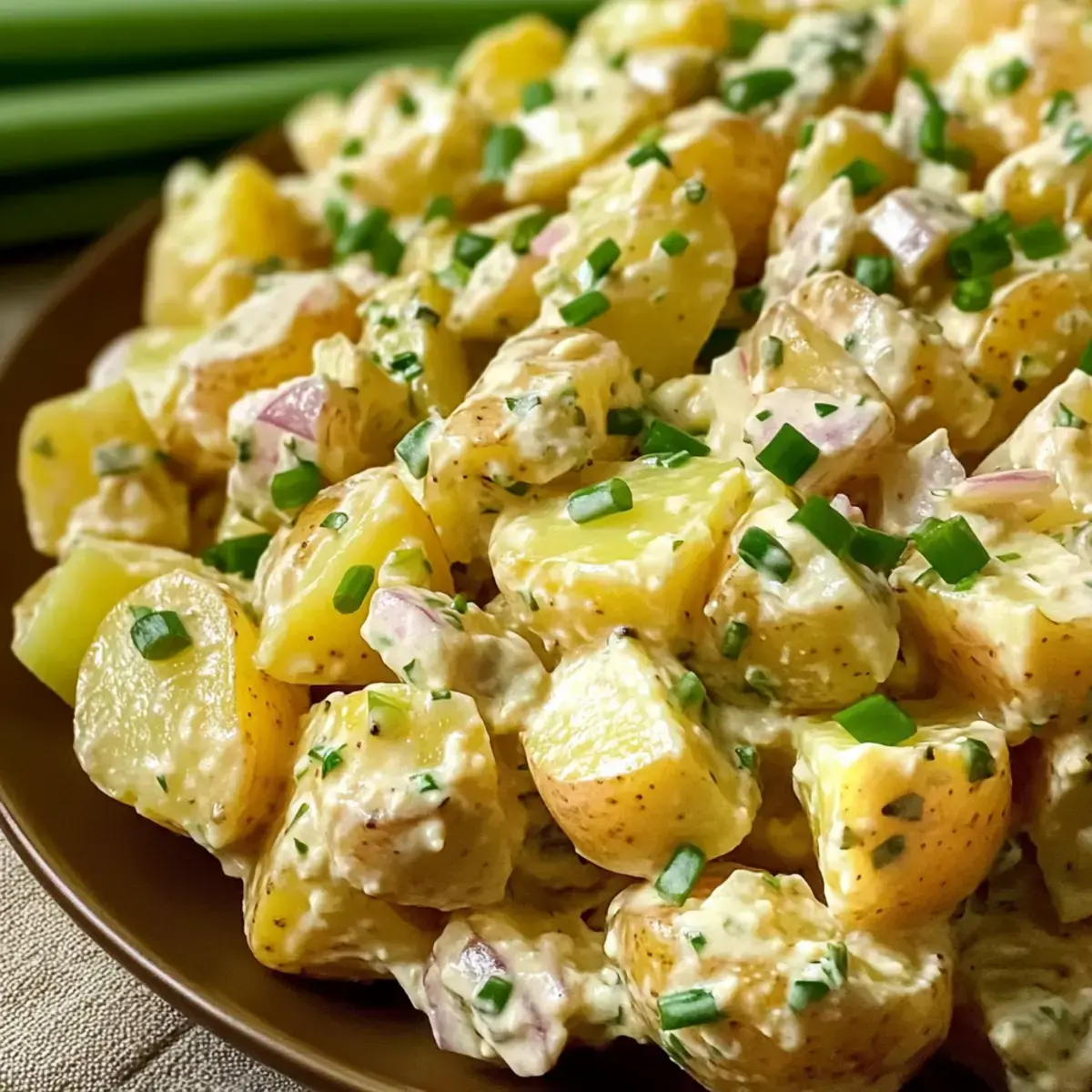 klassischer Senf Kartoffelsalat