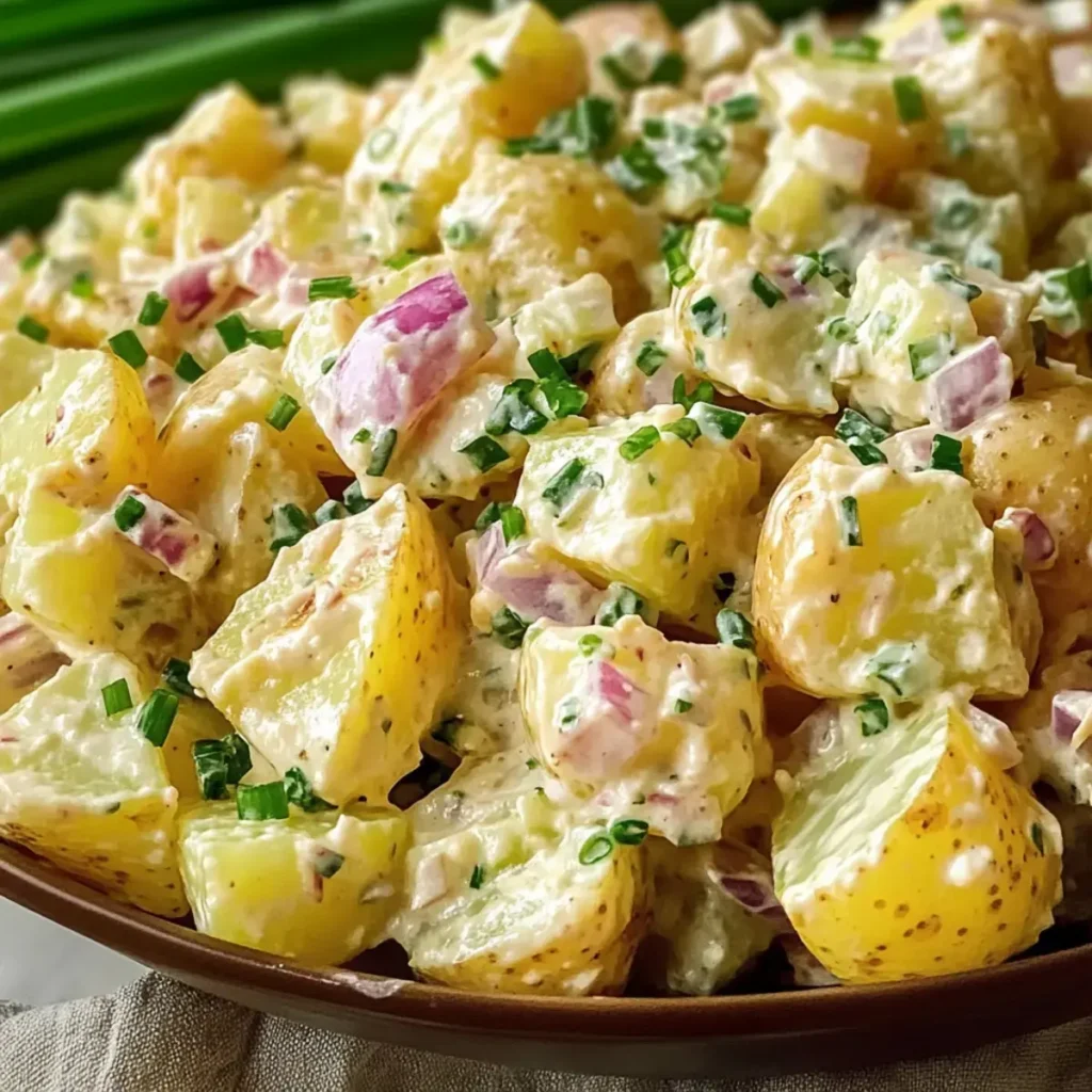 klassischer Senf Kartoffelsalat