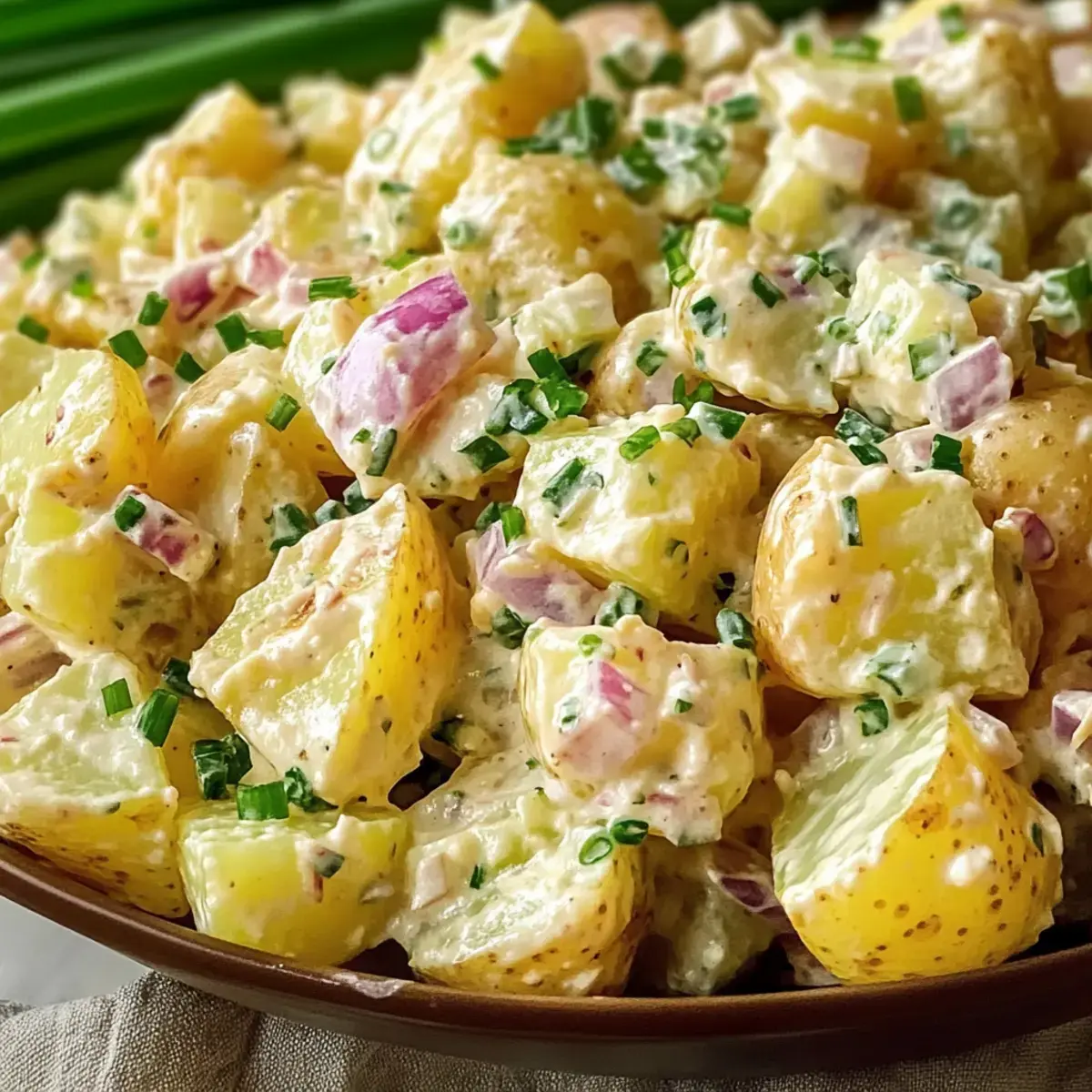 klassischer Senf Kartoffelsalat