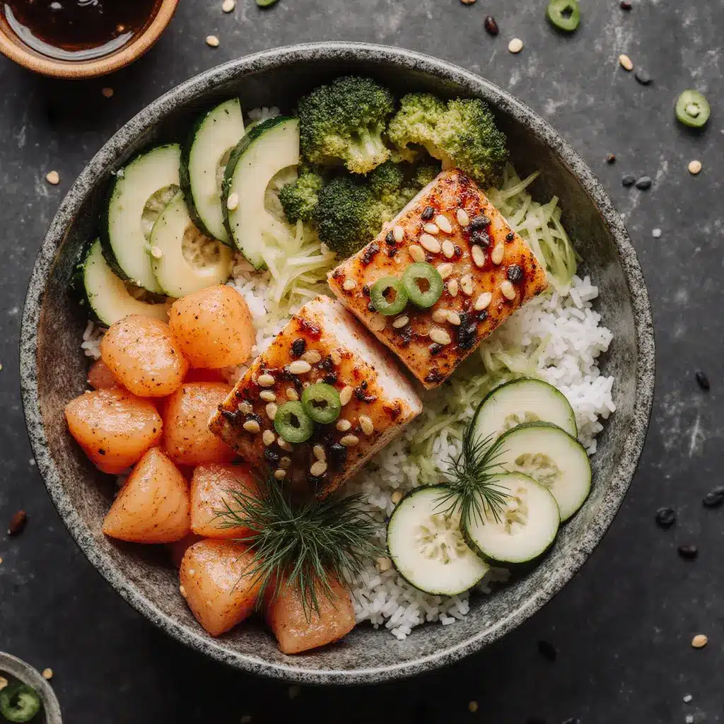 knusprige Lachs Schalen