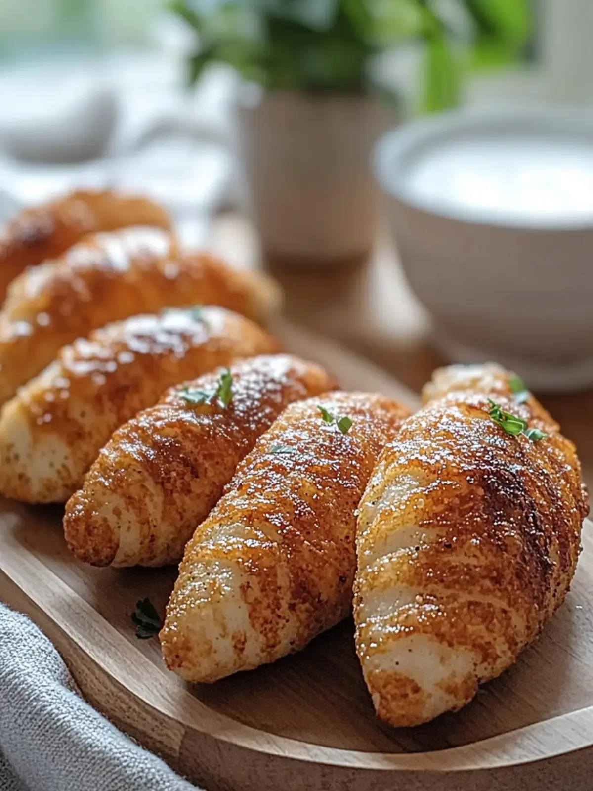 knusprige Ranch-Hühnchen-Medaillons