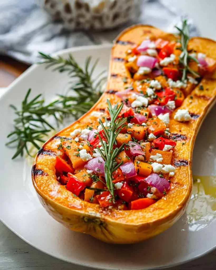 Mediterraner Butternut Kürbis aus dem Ofen – Einfach und Lecker! – Snackerra
