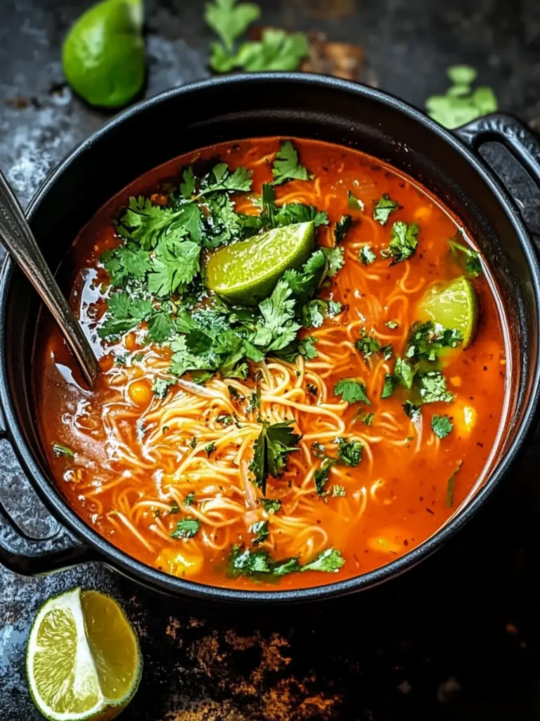 Komfortable mexikanische Nudelsuppe: Schnelle Seelenwärmer für Jeden