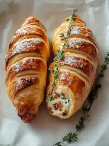 Pikante gefüllte Hühnerbrüste