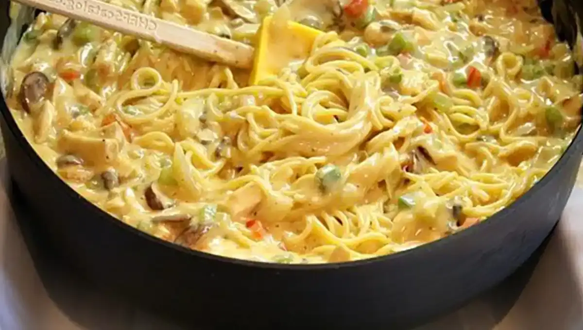 spaghetti käse sahnesoße rezept