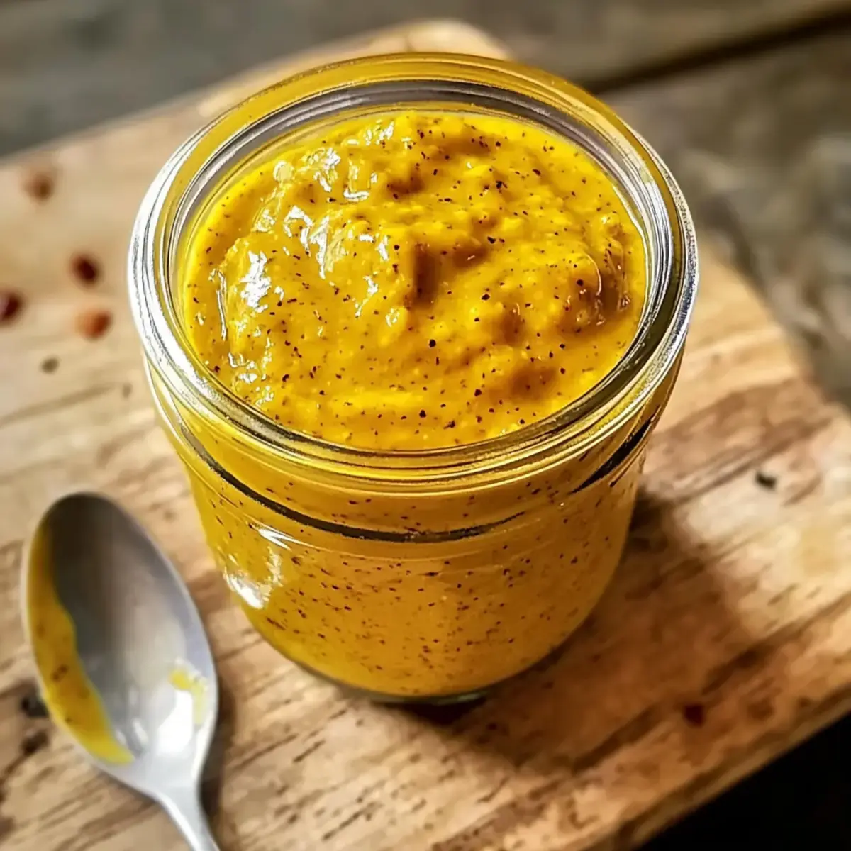 süßer und würziger Mardi Gras Senf