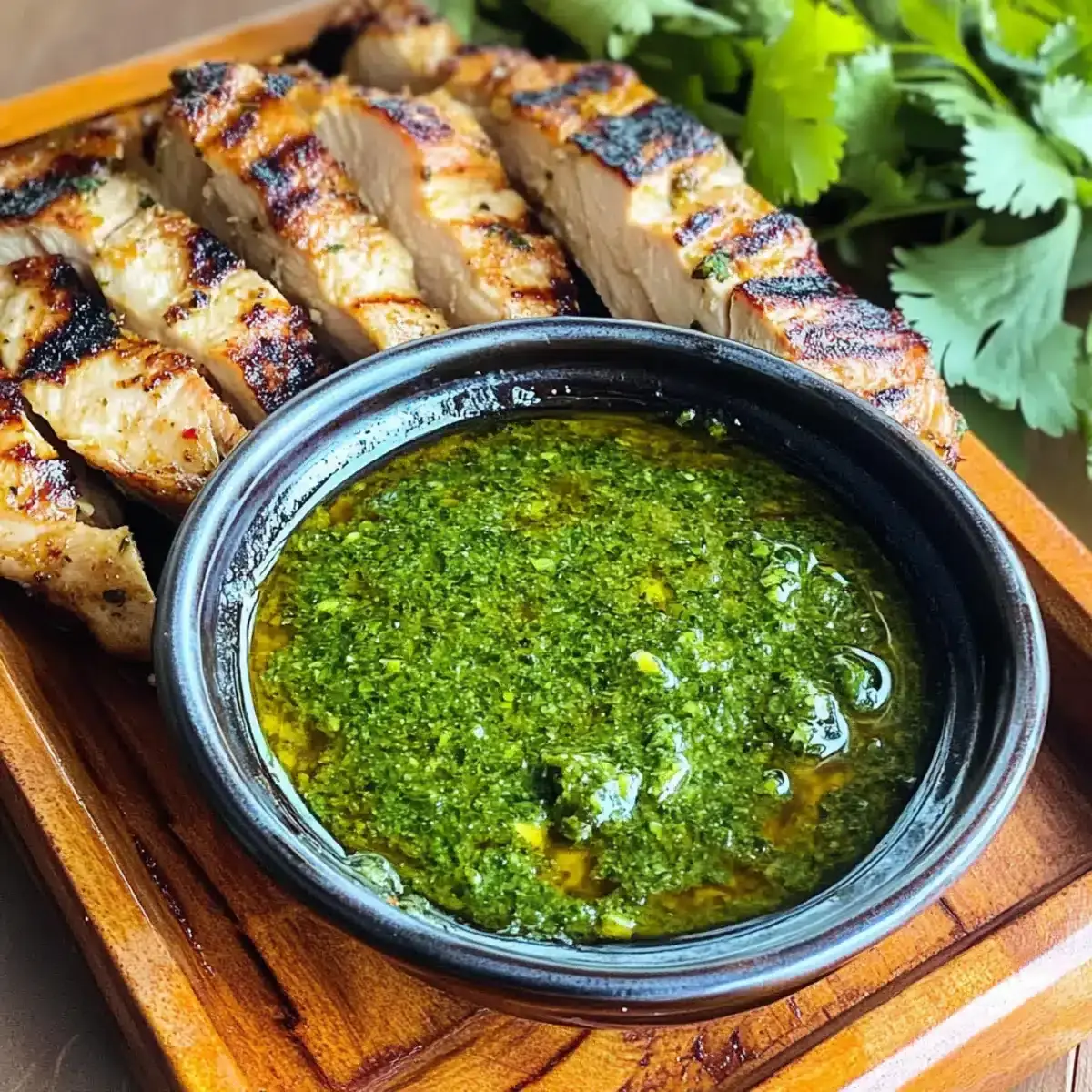 thailändische Koriandersauce