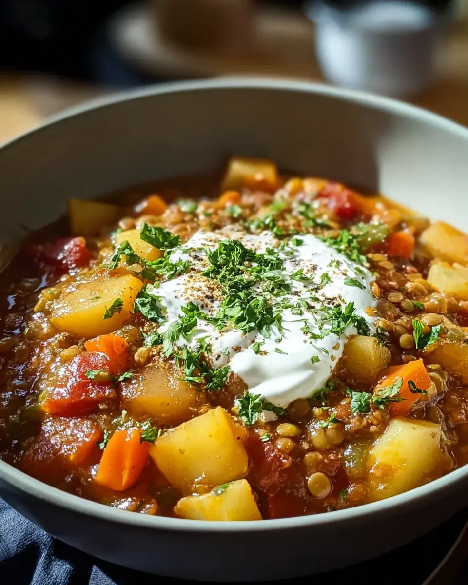 vegetarischer Bauerntopf