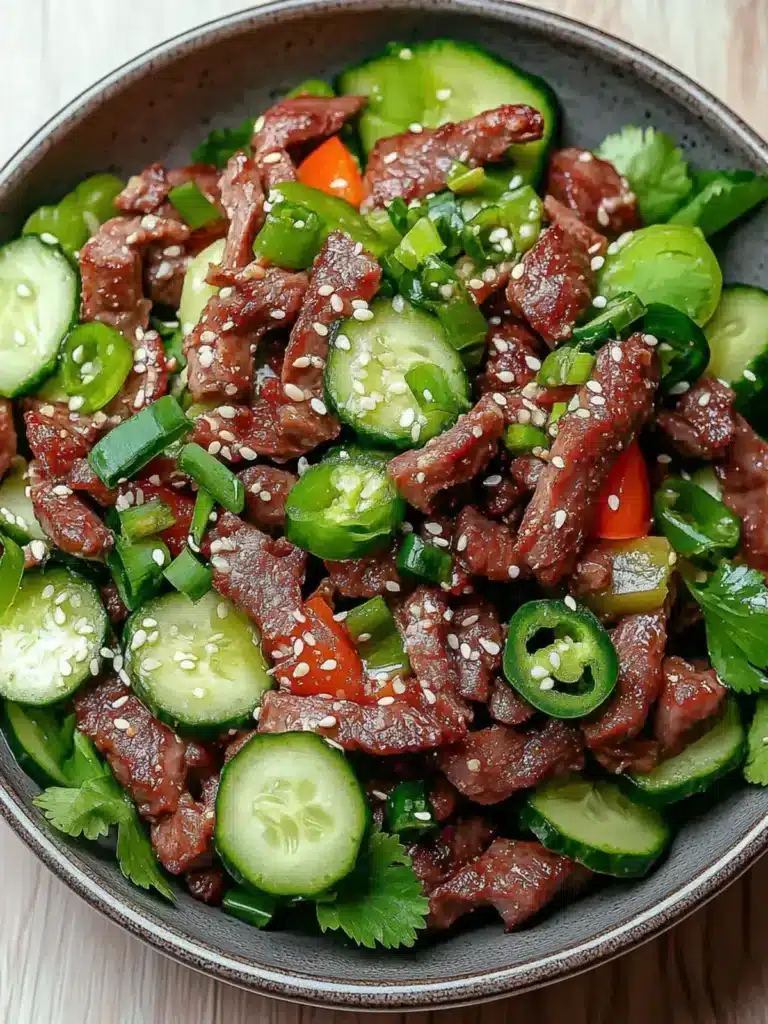 Unwiderstehliches würziges Keto Koreanisches Rinderhackfleisch