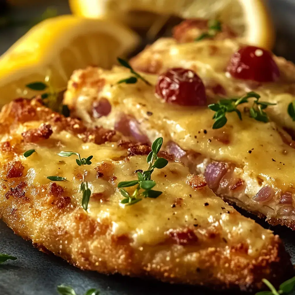 Überbackene Partyschnitzel aus dem Ofen