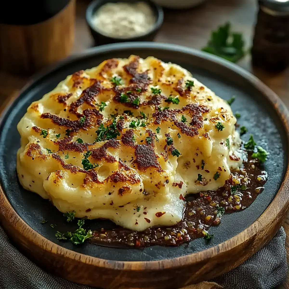 Überbackener Spitzkohl mit Sauce