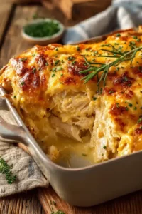 4-Zutaten Ranch-Hühnchen-Auflauf