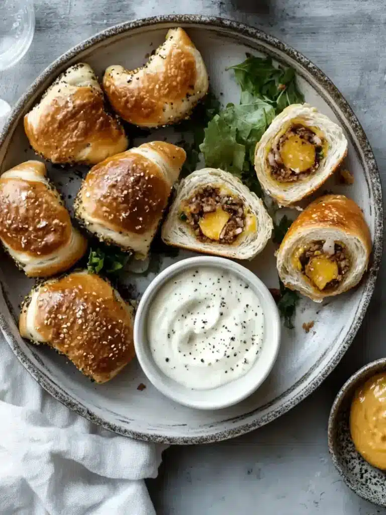 Alles Bagel Wurst Rollen