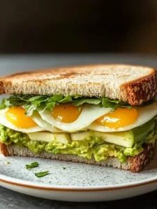 Köstliches Avocadobrot mit Ei: Schneller Frühstücksgenuss
