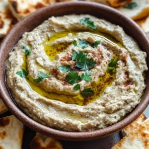 Baba Ganoush – Rauchiger Auberginen-Dip