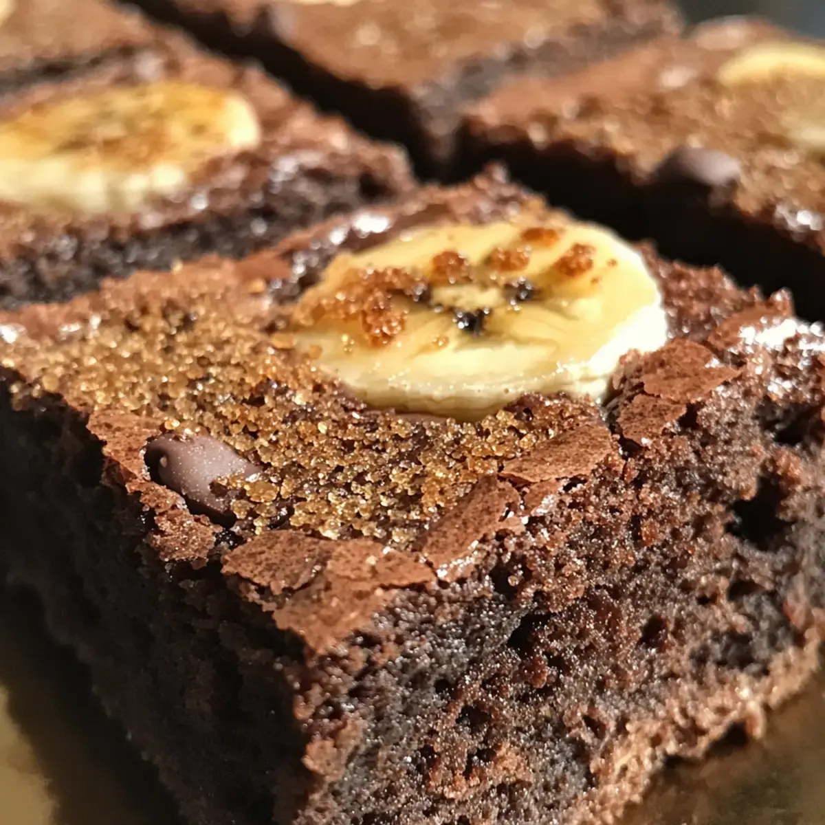 Bananenbrot-Brownies Rezept