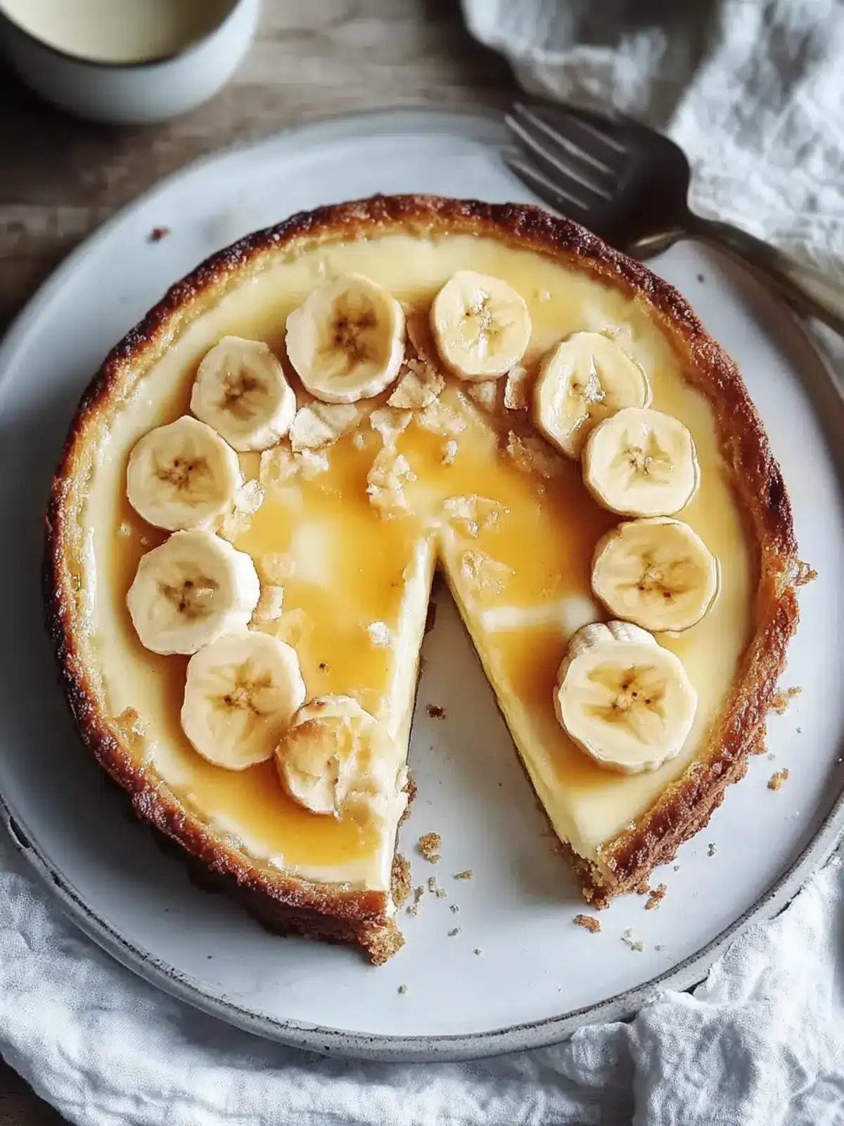Bananenvergnügen Käsekuchen