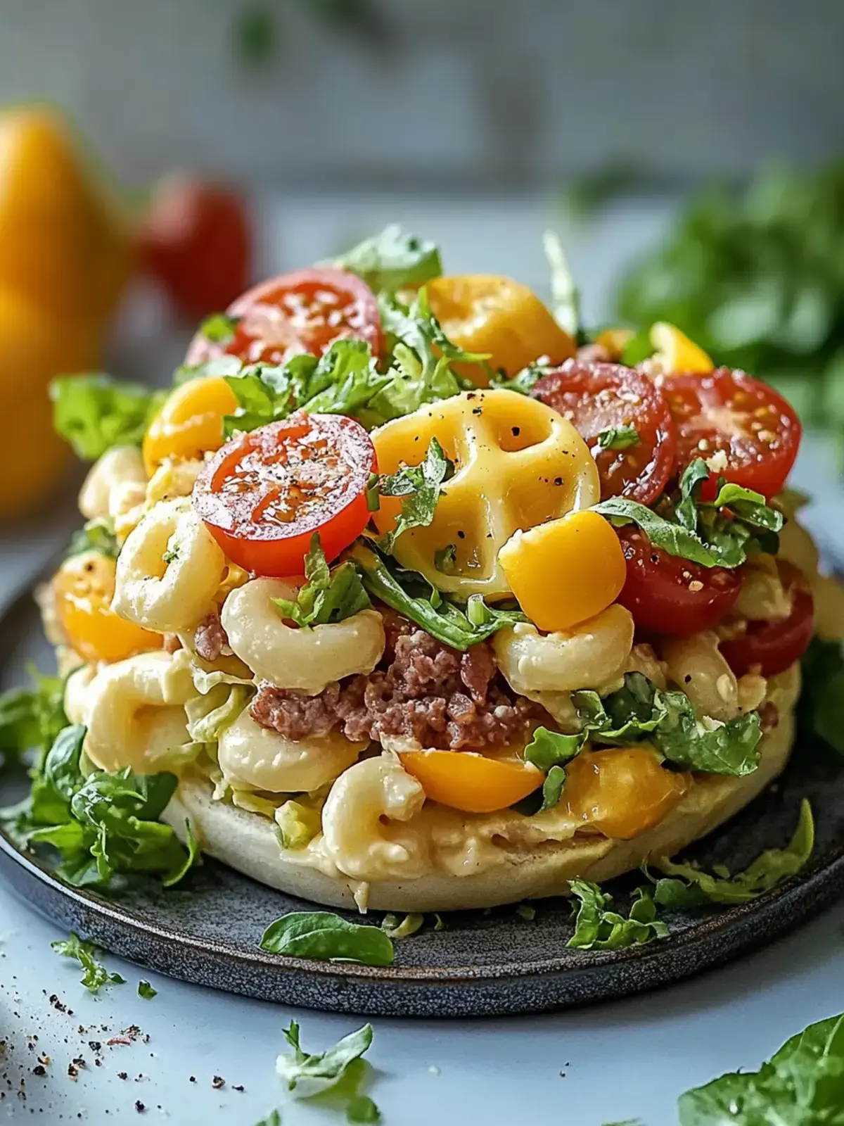 Big Mac Nudel Salat