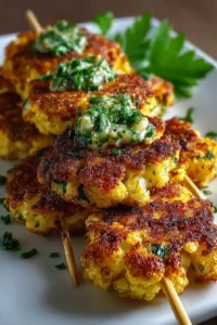 Blumenkohl Frikadellen: Einfaches Knuspriges Rezept