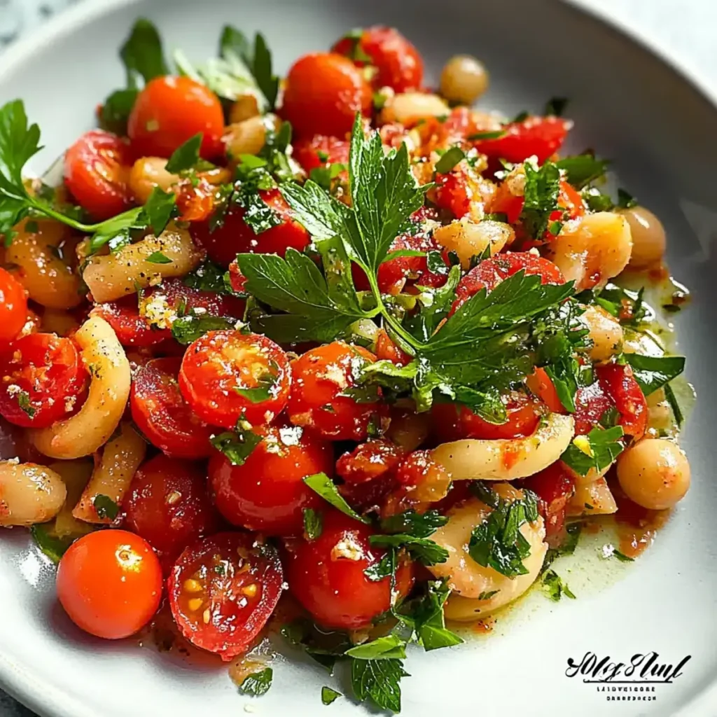 Bohnensalat mit Tomaten