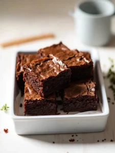 Saftige Brownies