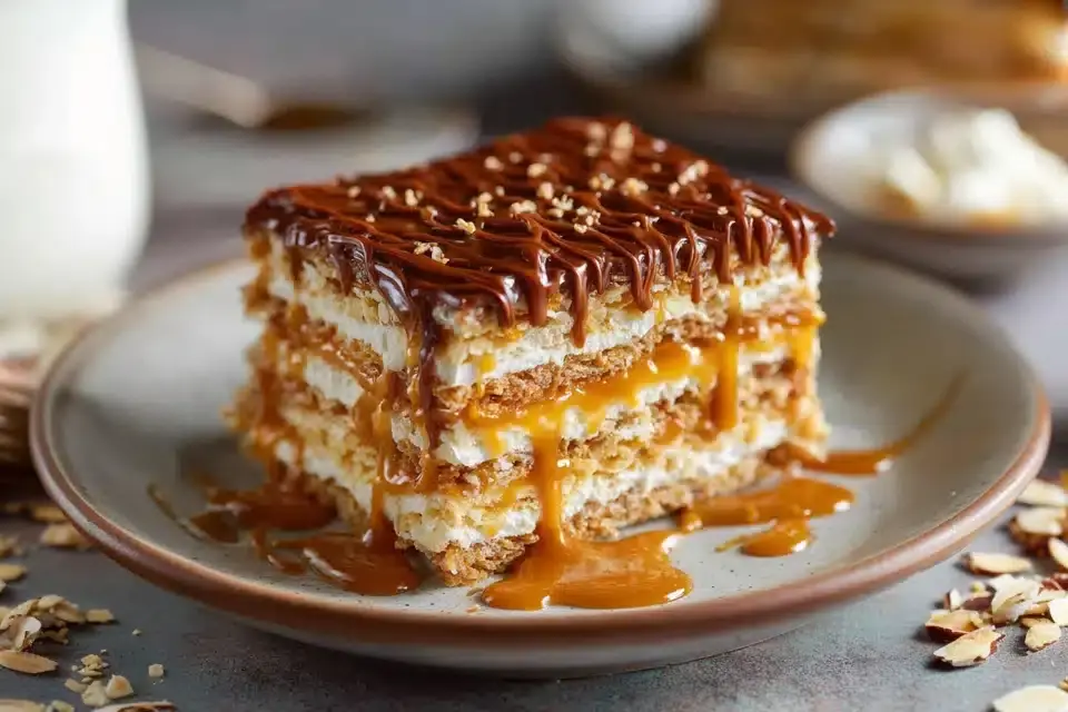 Butterkeks-Kuchen ohne Backen