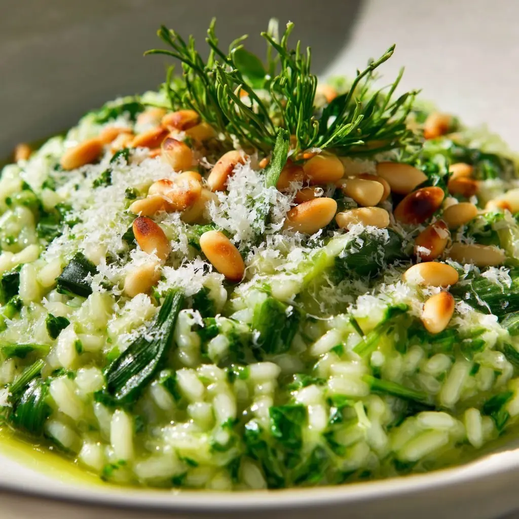 Bärlauch-Risotto