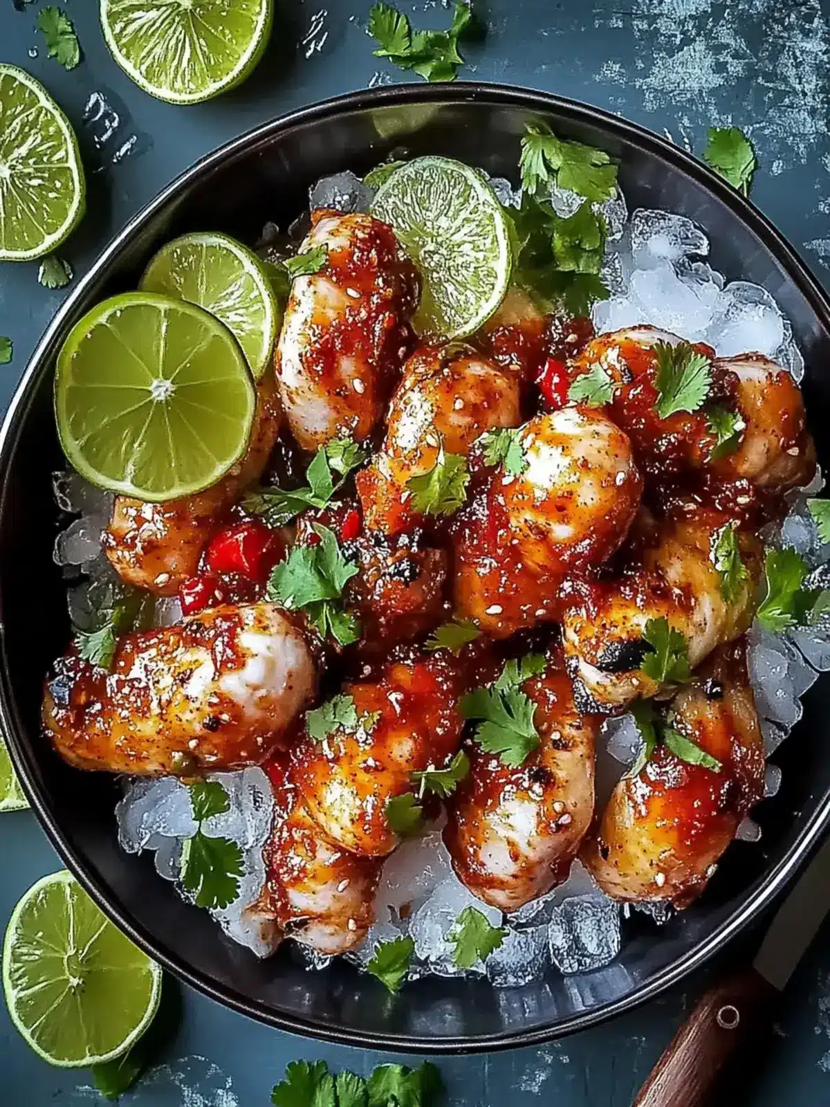 Chili-Limetten-Hühnchen