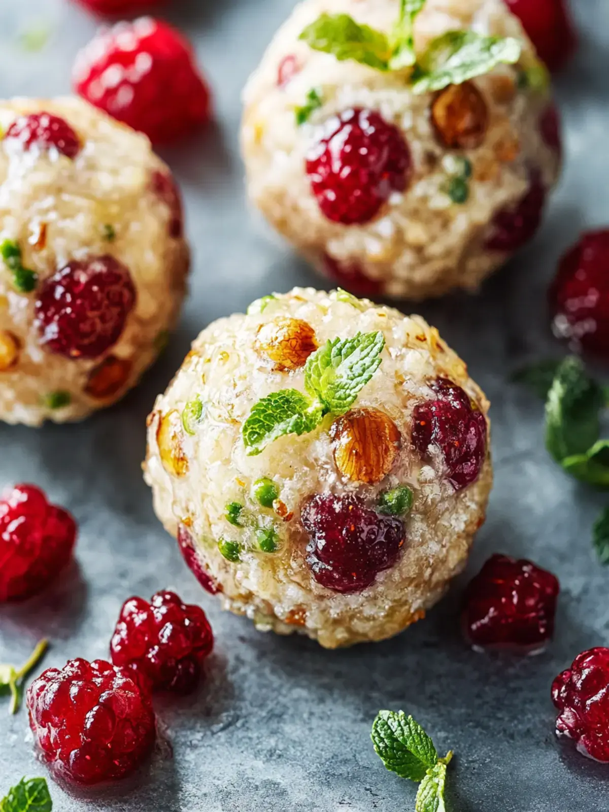 Cranberry Putenfüllungsbällchen