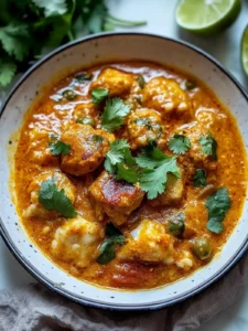 Cremige Kokosnuss-Curry-Fleischbällchen
