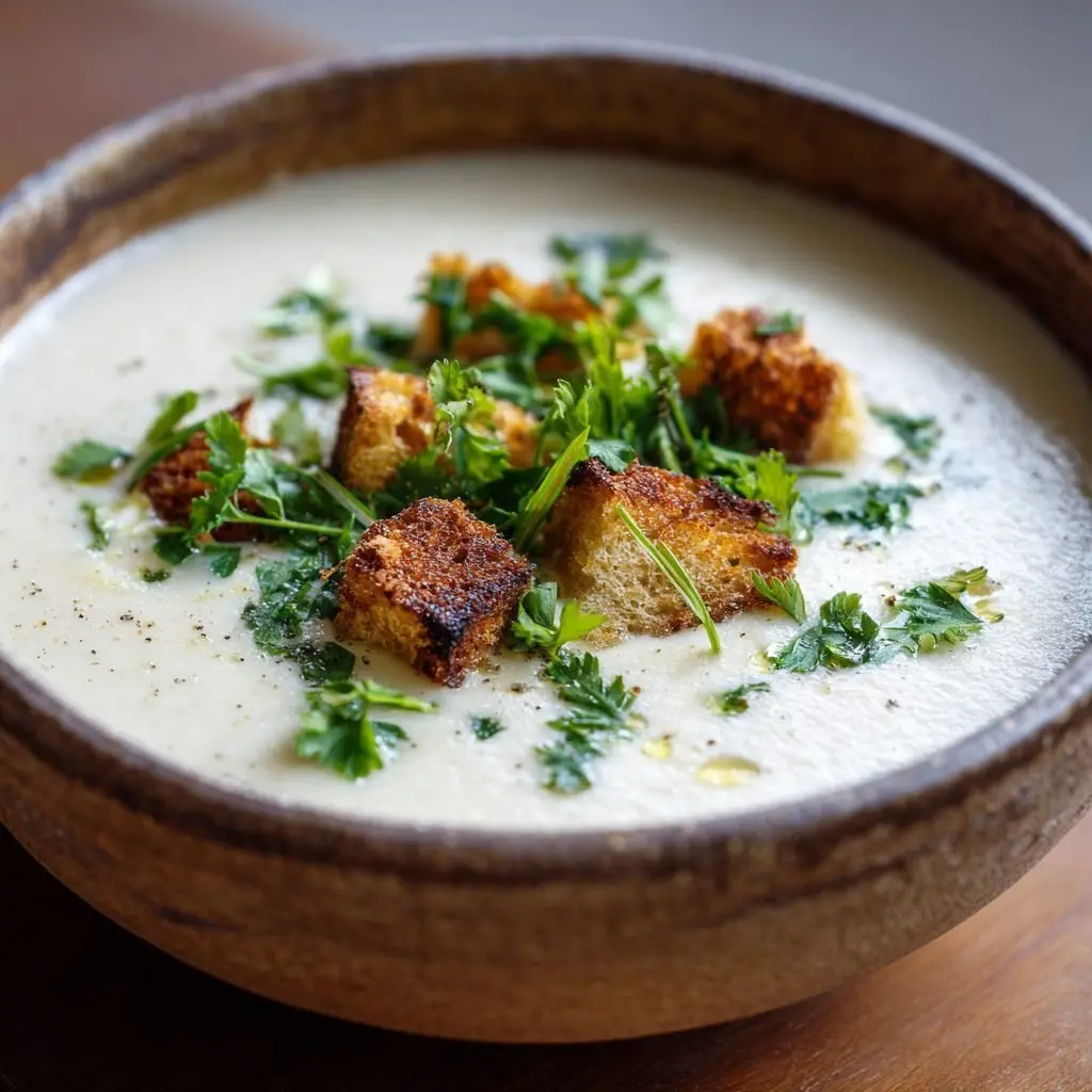 Cremige Spargelsuppe