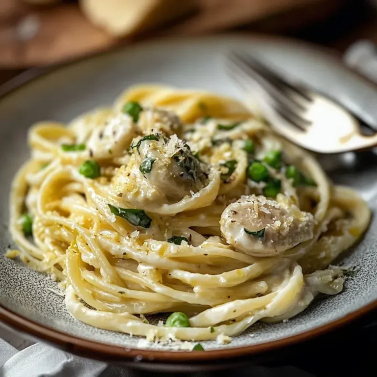 Cremige Zitronen Feta Pasta Rezept