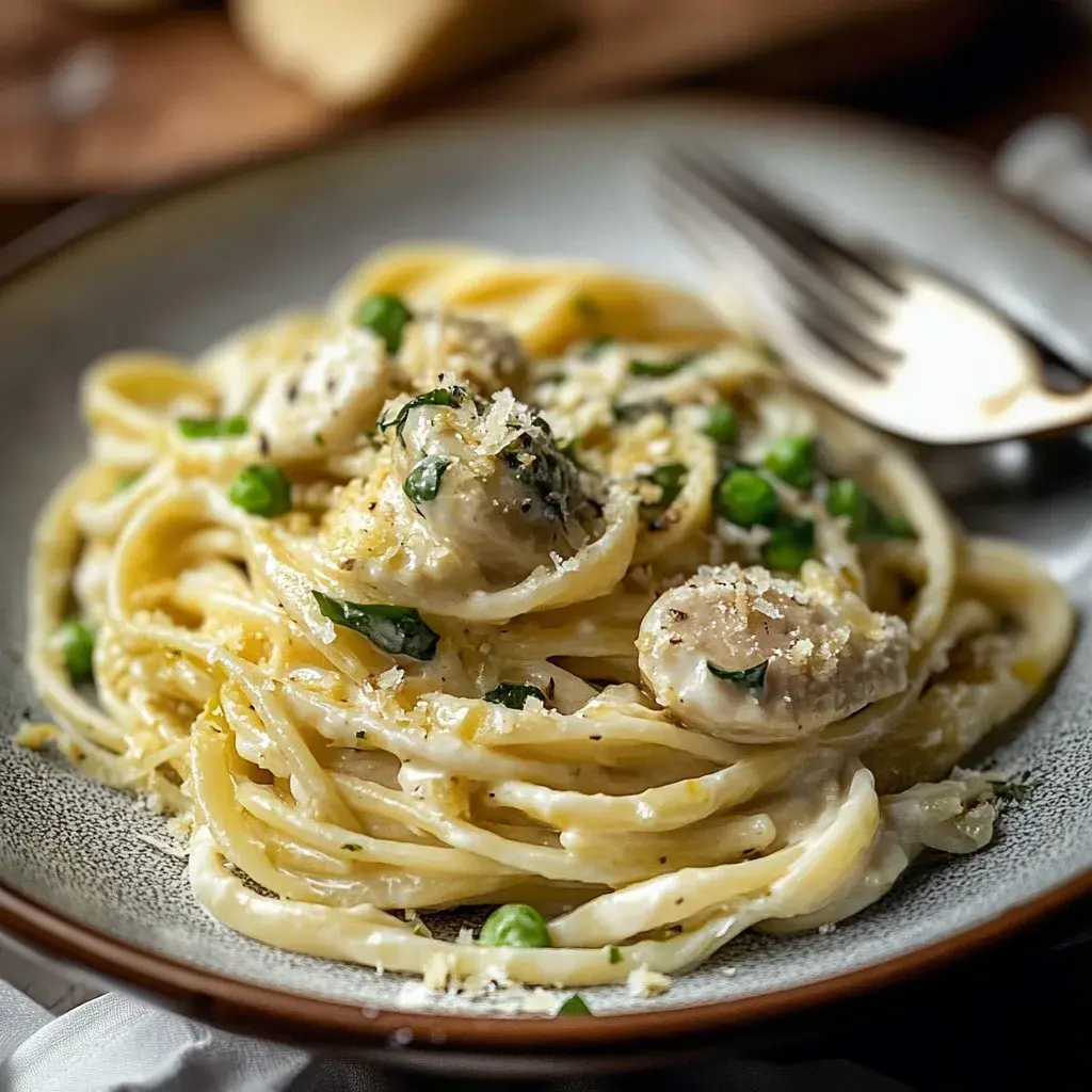 Cremige Zitronen Feta Pasta Rezept