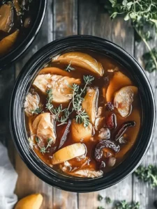Crock Pot Bourbon Hähnchen: Saftige Flügel in süßer Soße