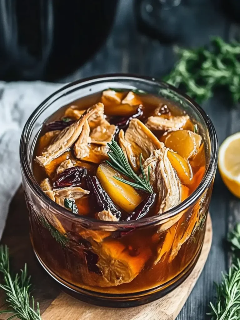 Crock Pot Bourbon Hähnchen