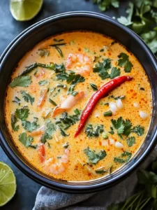 Einfache Thai-Garnelensuppe
